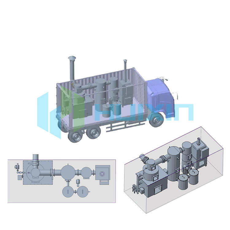 Incinerador móvel em contêiner: solução revolucionária para gerenciamento de resíduos